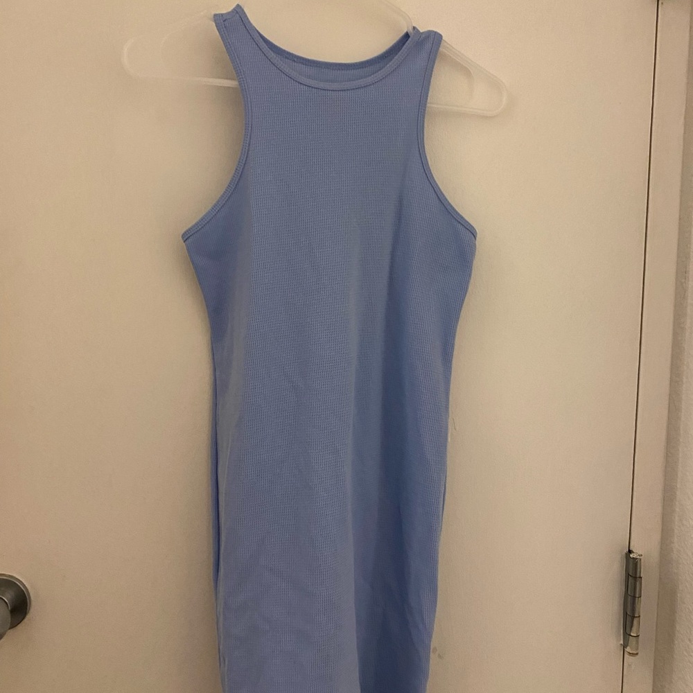 Light blue mini dress